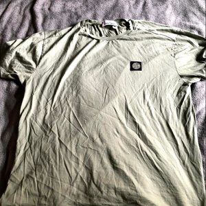 Stone Island Mens T-Shirt Green Size Large